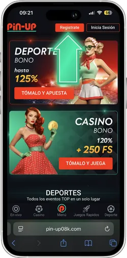 Página oficial del casino Pin-Up Ecuador