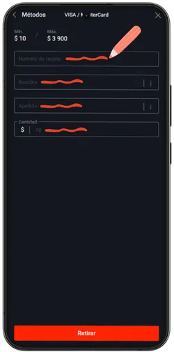 Completar la información de pago